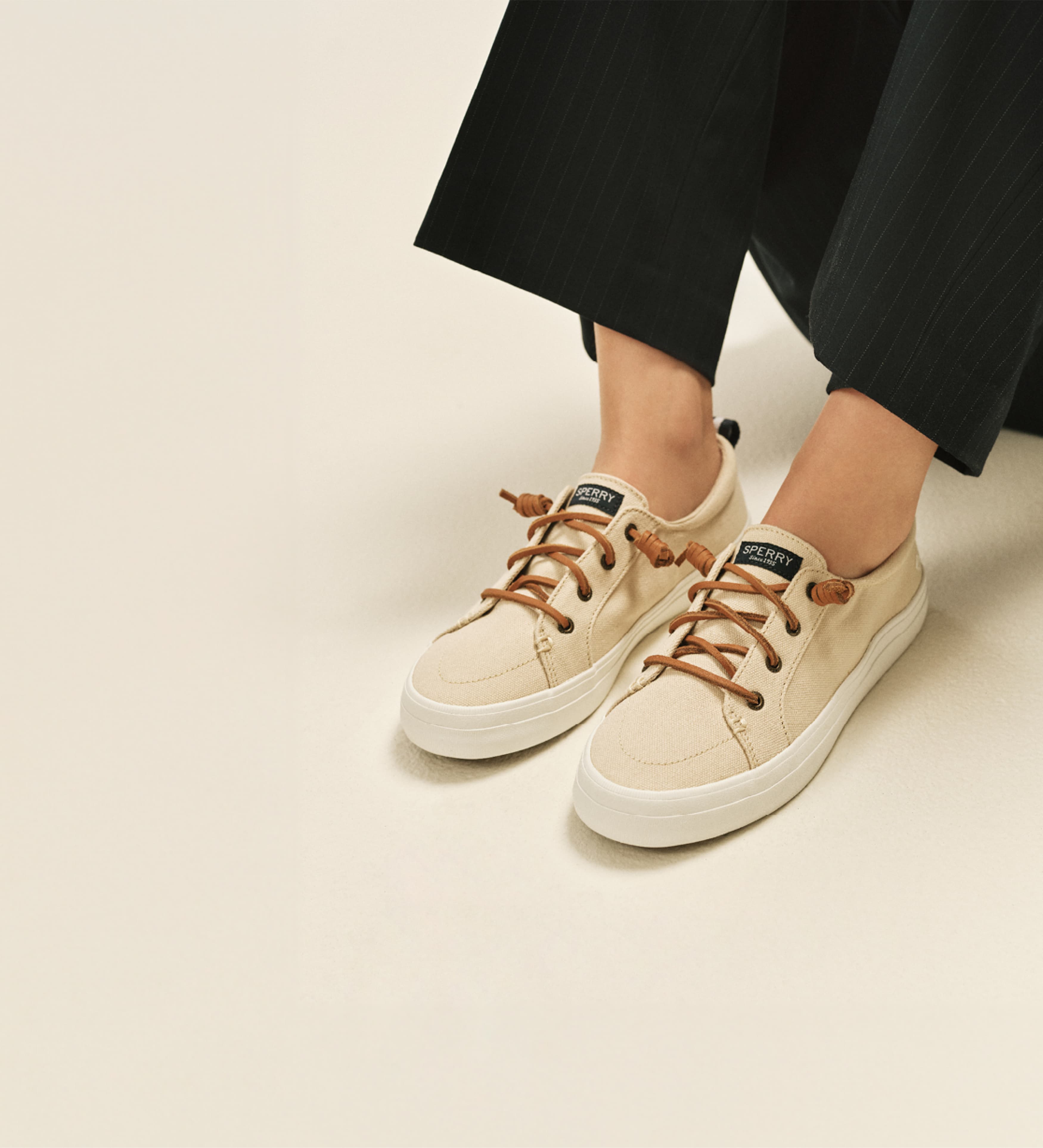 Sperry - Crest Vibe Canvas Oat