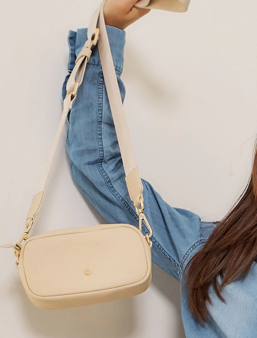 Zjoosh - Gloria Cross Body Bag - Beige
