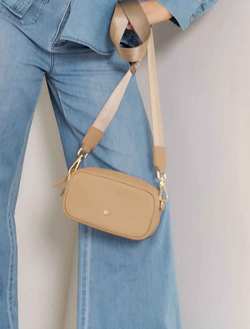 Zjoosh - Gloria Cross Body Bag - Hazelnut