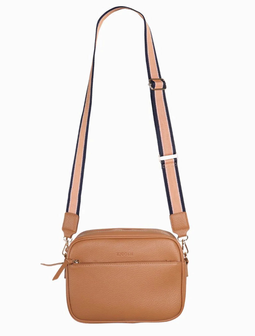 Zjoosh - Leah Cross Body Bag - Tan