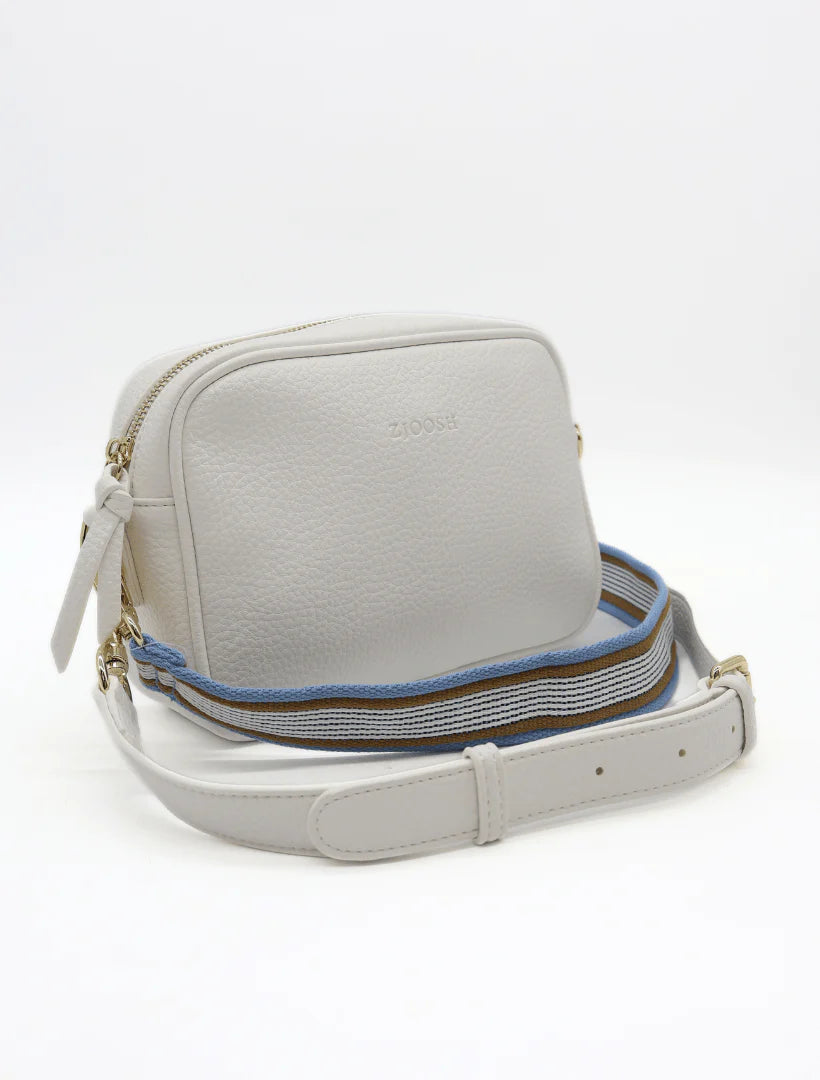 Zjoosh - Ruby Sports Cross Body Bag - White