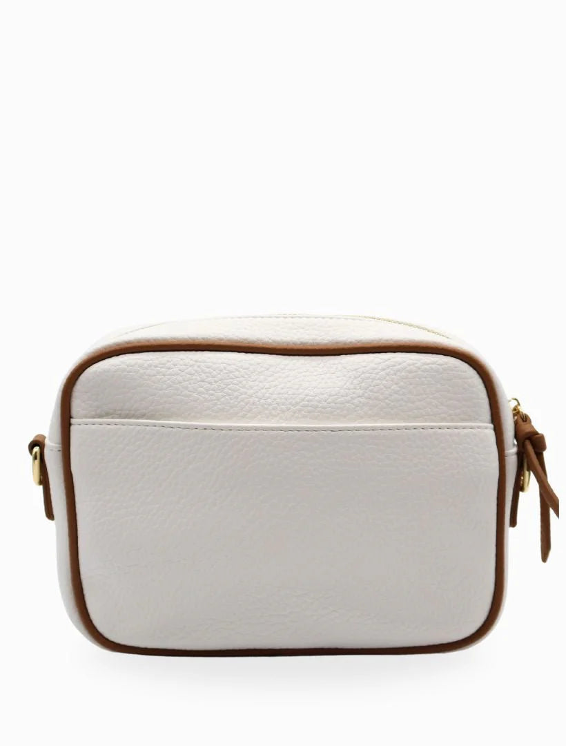 Zjoosh - Ruby Sports Cross Body Bag - White Tan