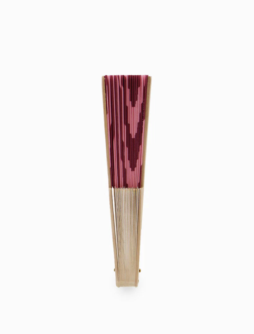 Zjoosh - Hand Fan Pink and Burgundy