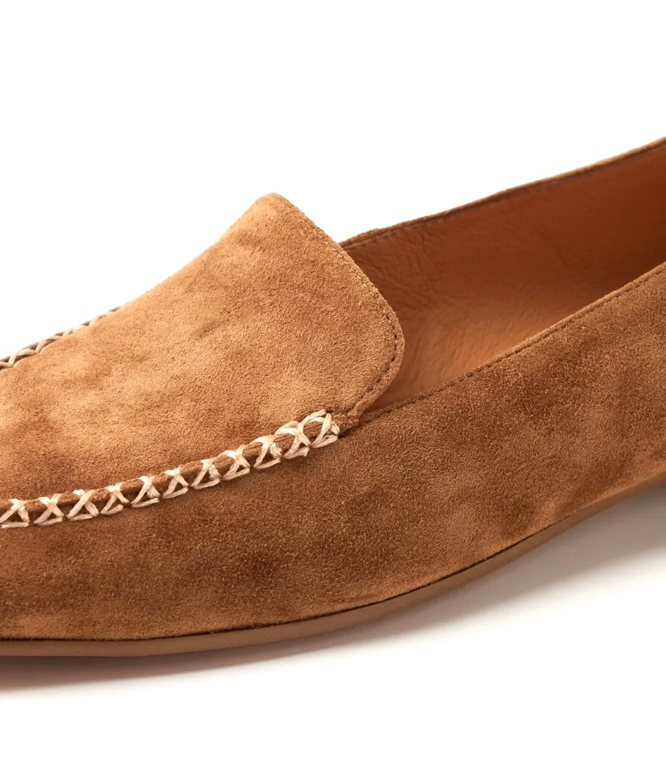 Top End - Pansha Lt Choc Suede