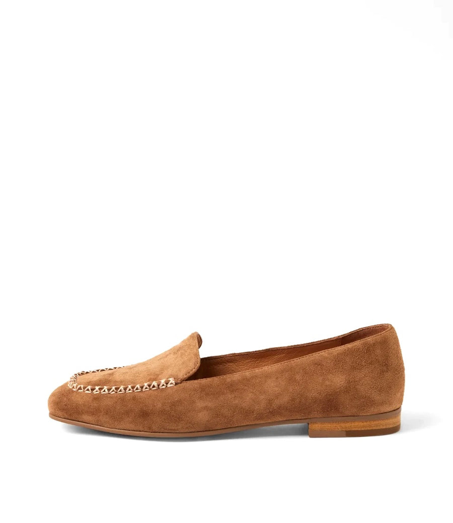 Top End - Pansha Lt Choc Suede