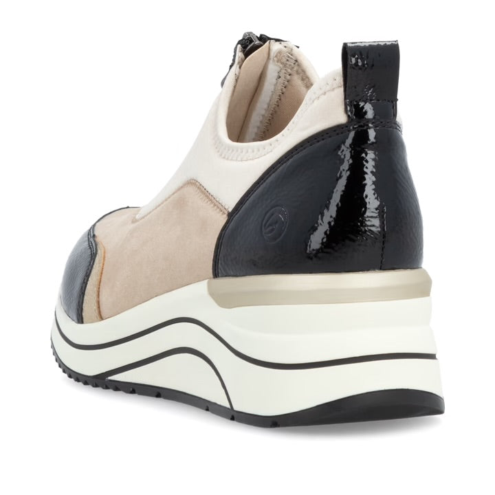 Remonte - D0T08 Beige Black