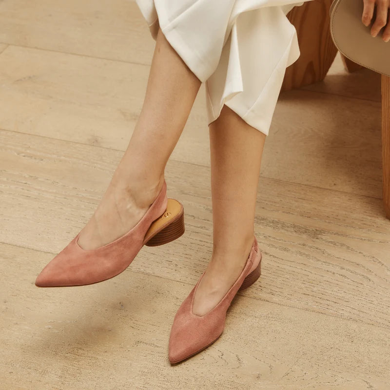 EOS - Hatti Dusty Pink Kidsuede