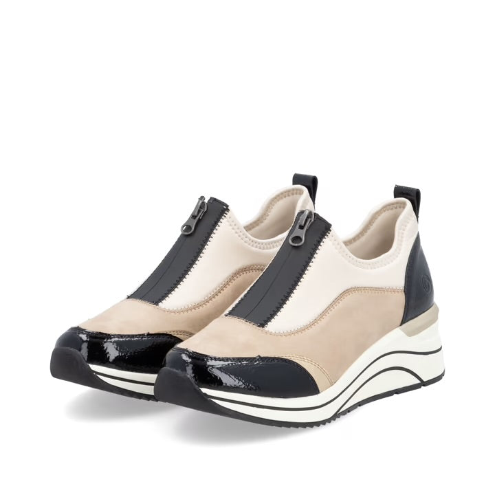 Remonte - D0T08 Beige Black