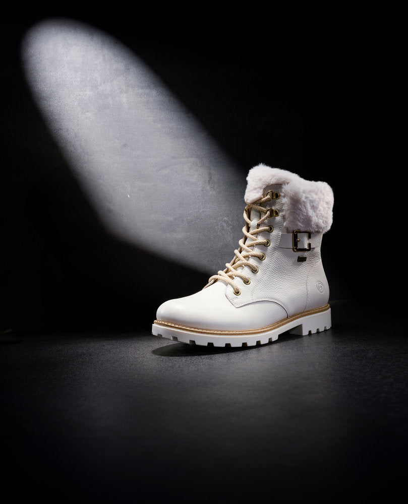 Remonte - D8481 Off White Ankle Boots