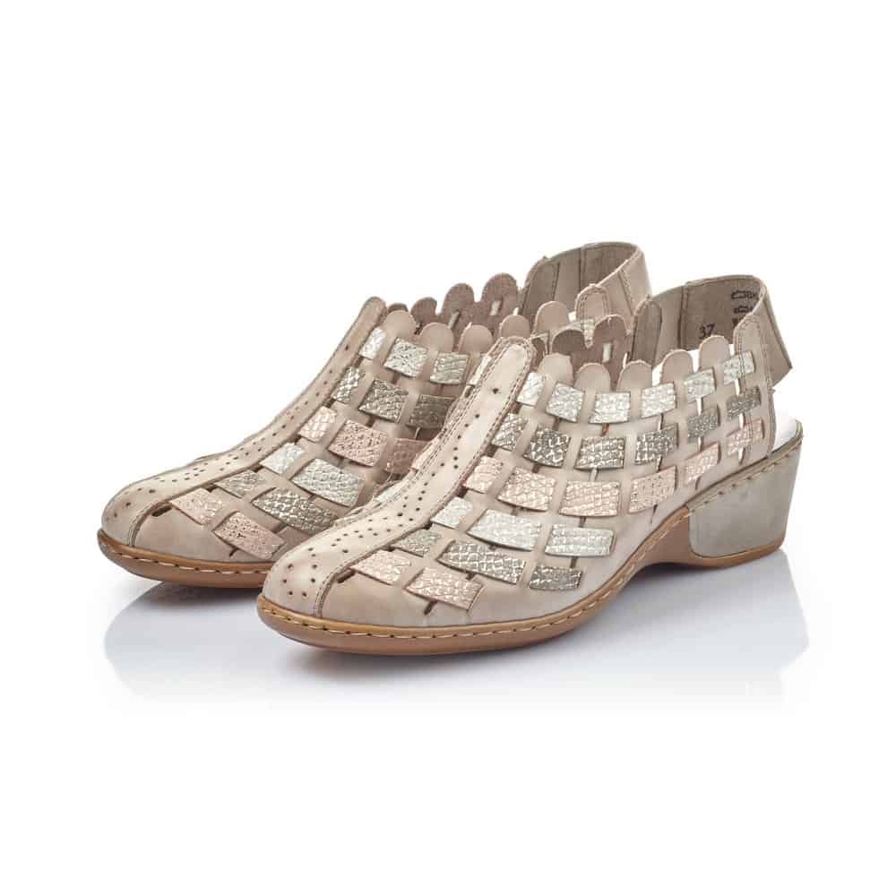 Rieker - 47156 Beige Multi
