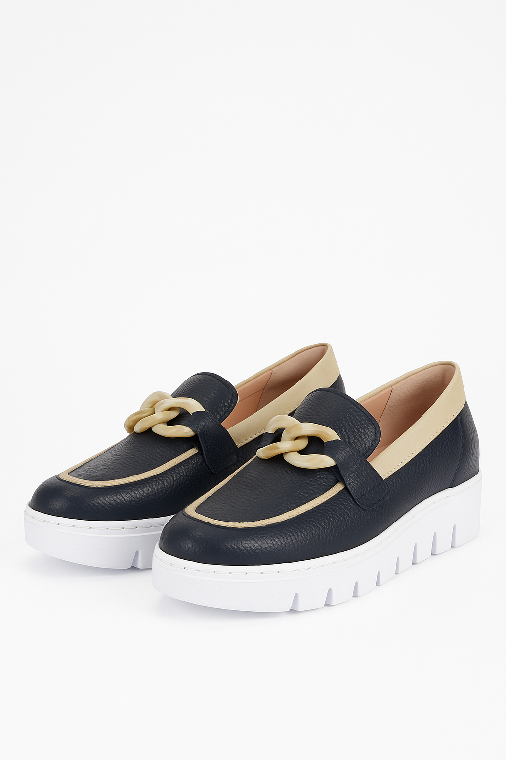 Neo - JS-4425 Navy Beige White