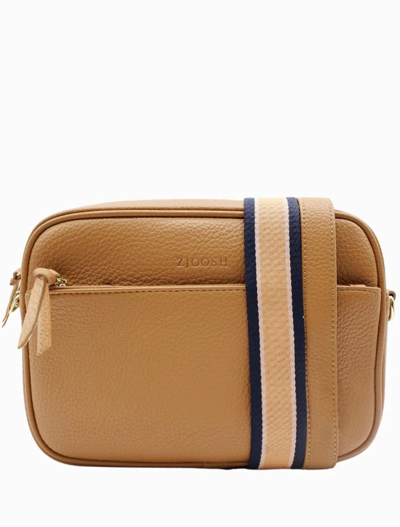 Zjoosh - Leah Cross Body Bag - Tan