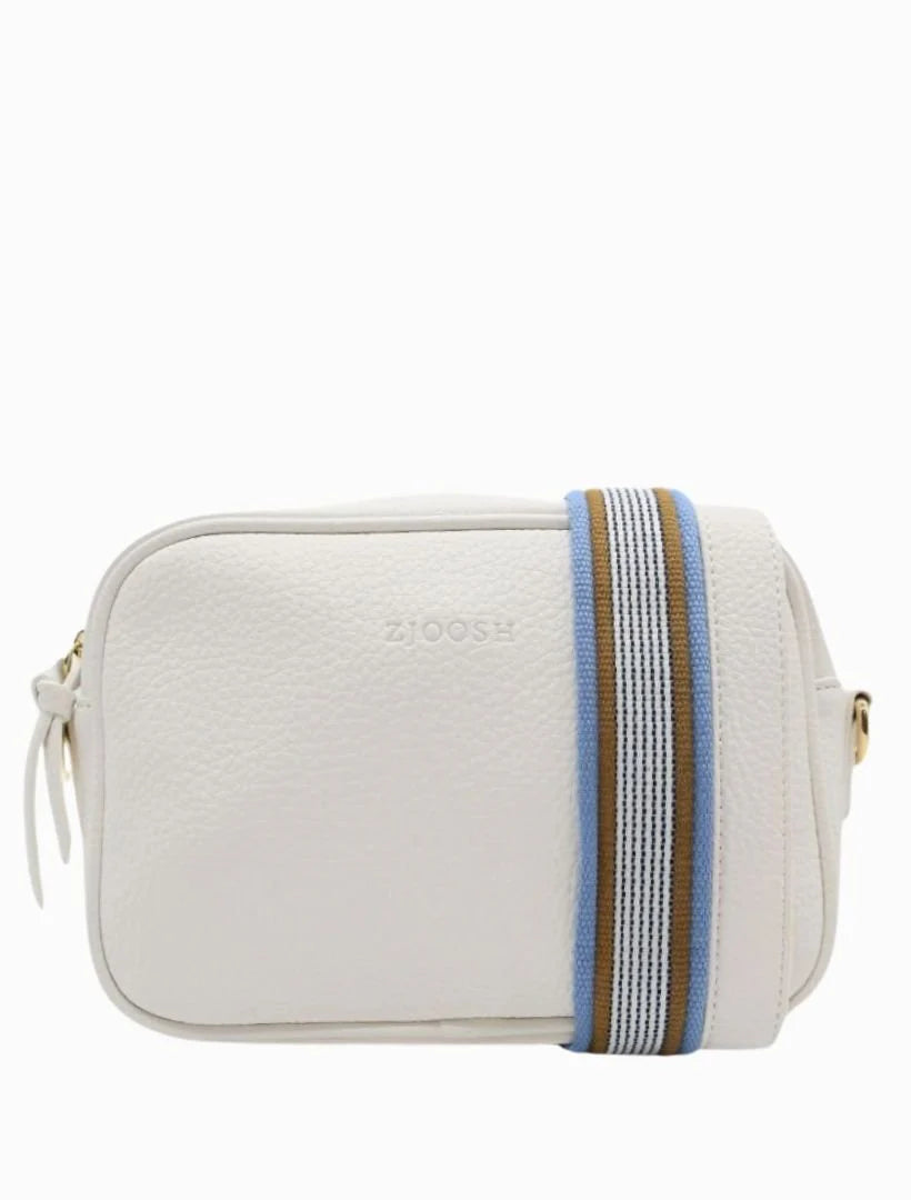 Zjoosh - Ruby Sports Cross Body Bag - White