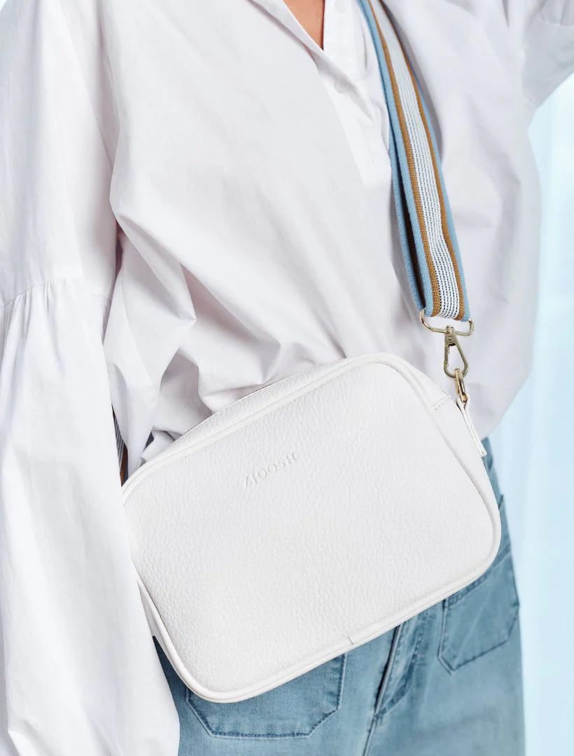 Zjoosh - Ruby Sports Cross Body Bag - White