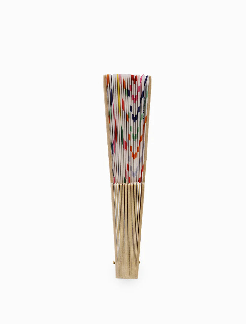 Zjoosh - Hand Fan Coloured Stripes
