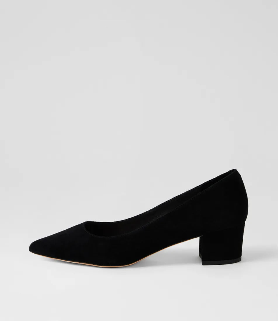 Top End - Alger Black Suede