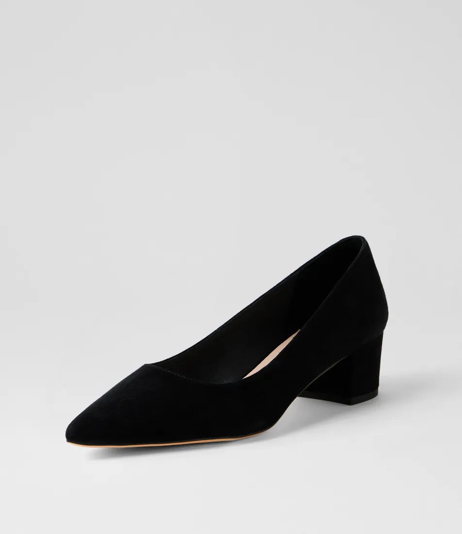 Top End - Alger Black Suede