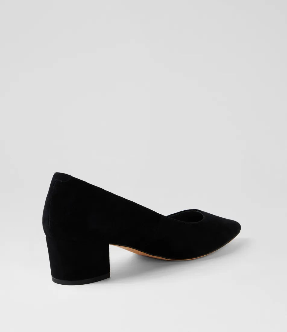Top End - Alger Black Suede