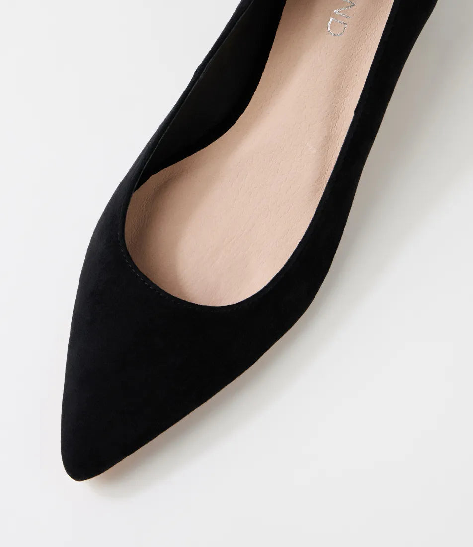 Top End - Alger Black Suede