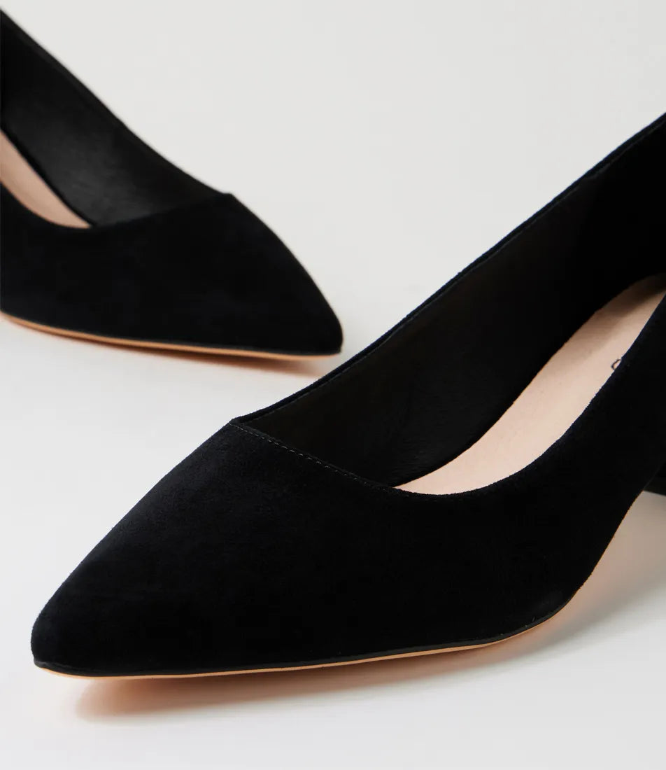 Top End - Alger Black Suede