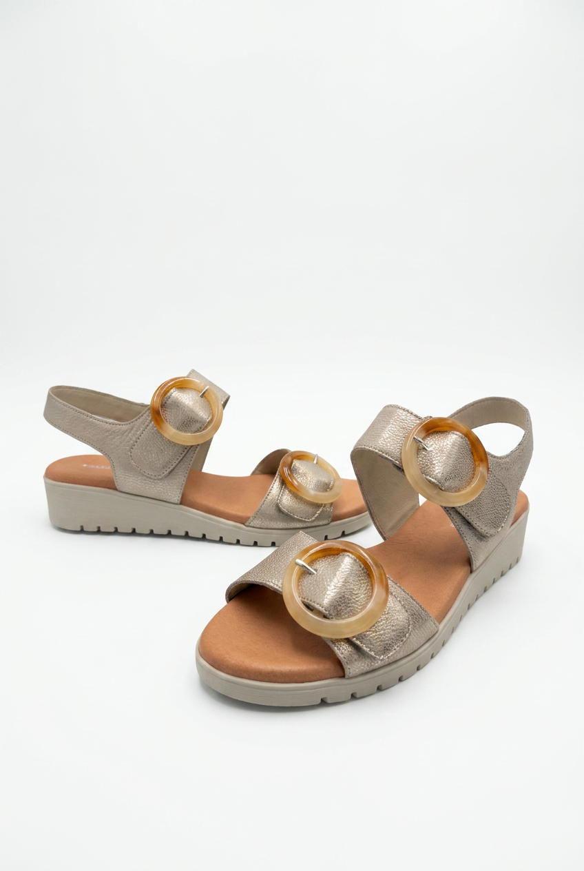 Django & Juliette - Meldrick Beige&Gold