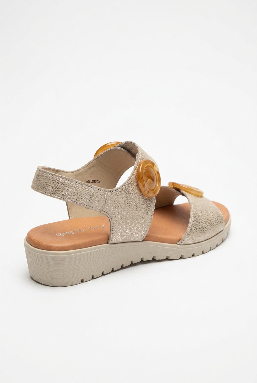 Django & Juliette - Meldrick Beige&Gold