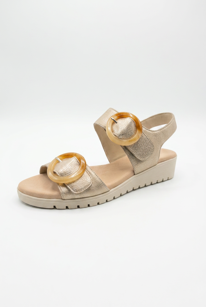 Django & Juliette - Meldrick Beige&Gold
