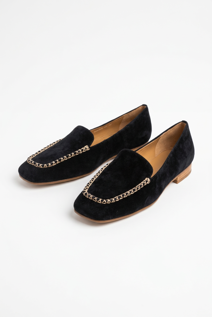 Top End - Pansha Navy Suede