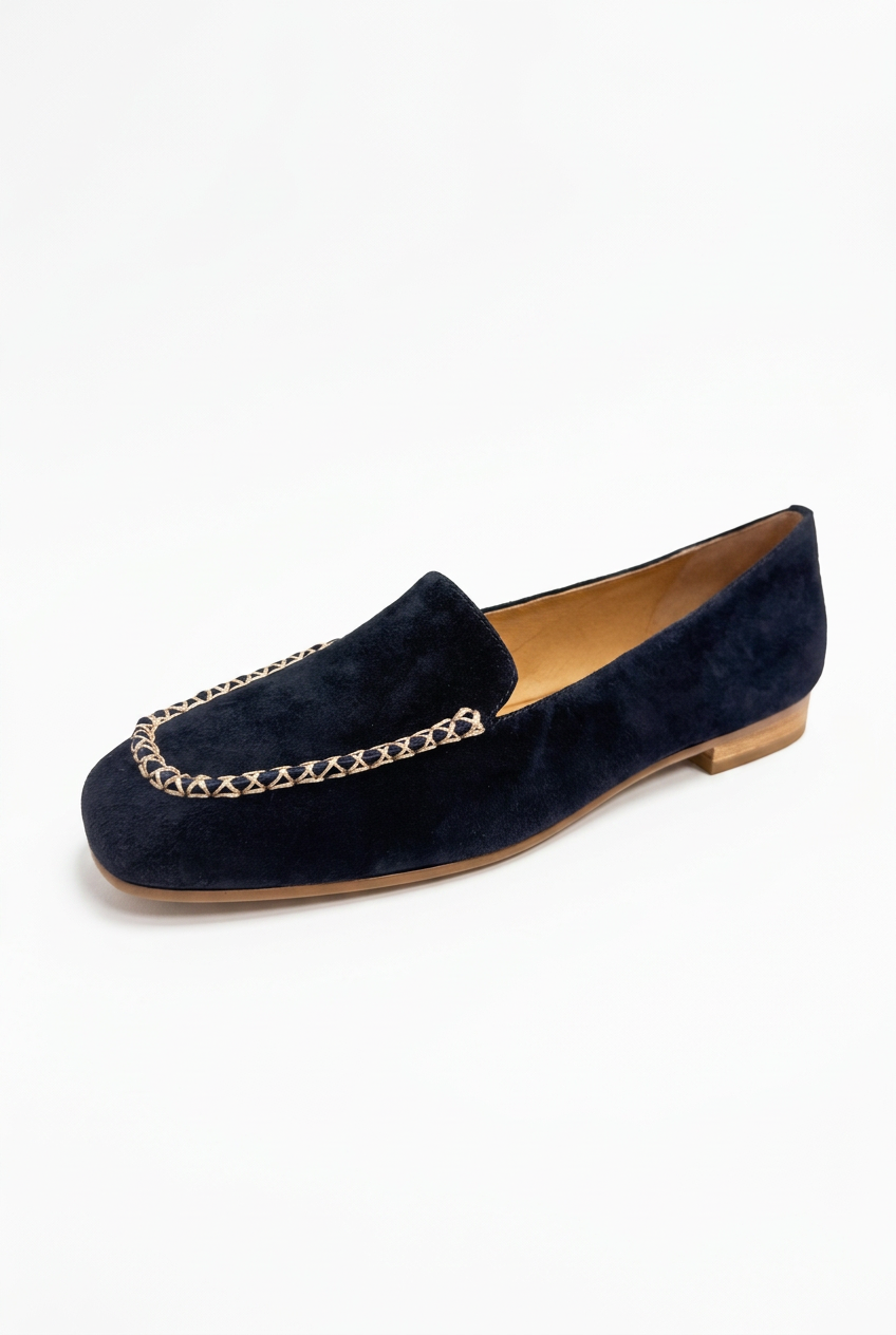 Top End - Pansha Navy Suede