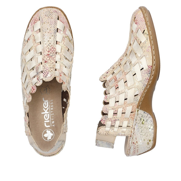 Rieker 47156 Cafe Multi – Invogue Footwear - Main Image