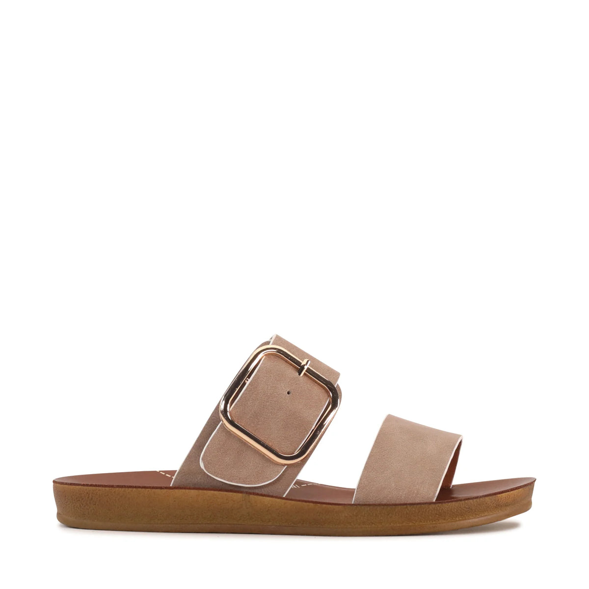 Los Cabos - Doti Taupe White Trim