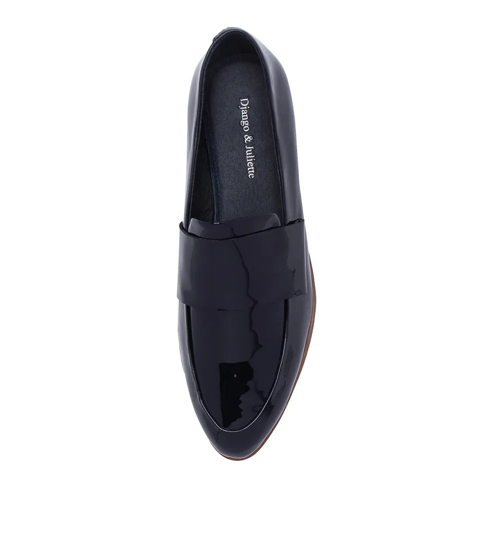 Django & Juliette - Gabrian Navy Patent