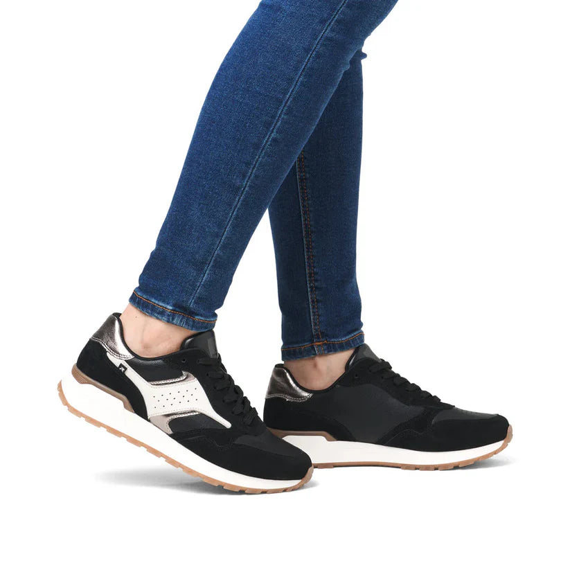 Rieker - W0607 Suede Leather Sneakers