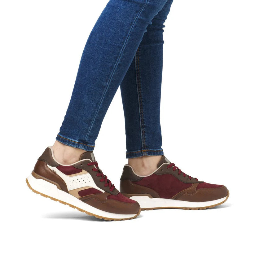 Rieker - W0607 Suede Leather Sneakers