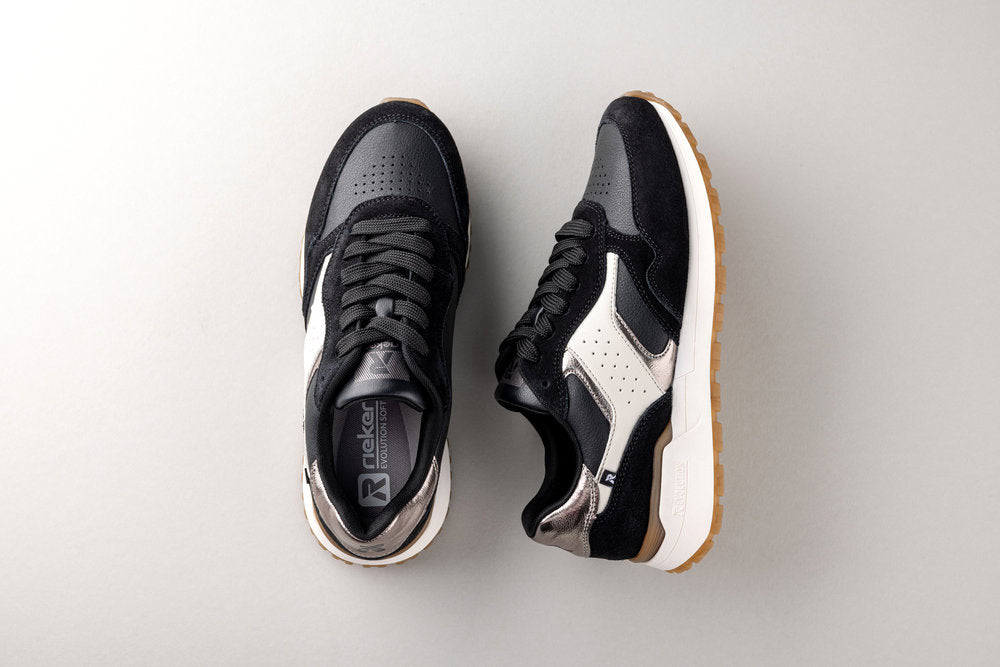 Rieker - W0607 Suede Leather Sneakers