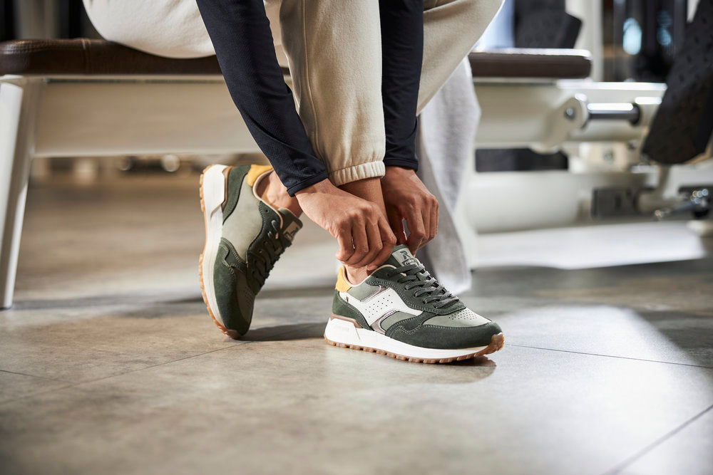 Rieker - W0607 Suede Leather Sneakers