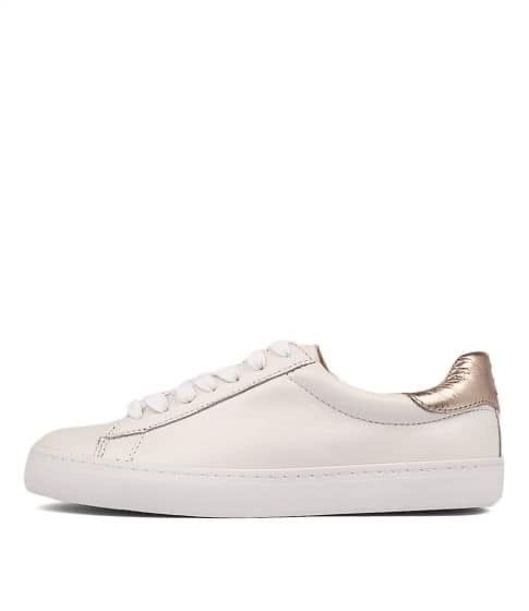 Mollini - Session White Rose Gold Leather